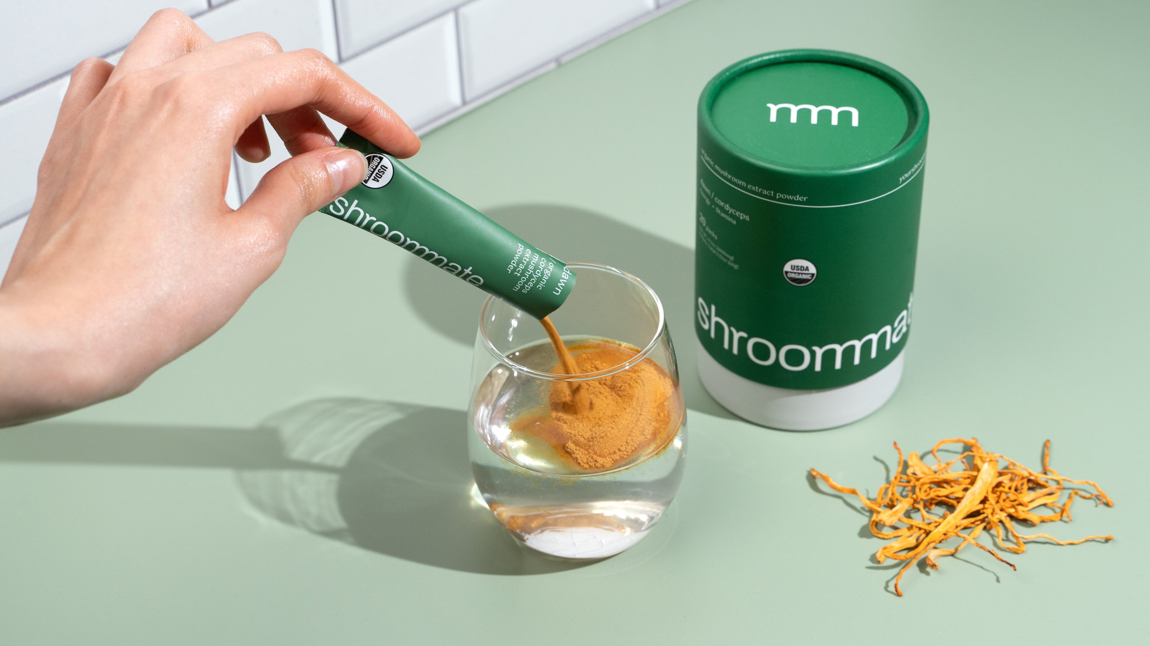 shroommate dawn cordyceps mushroom extract